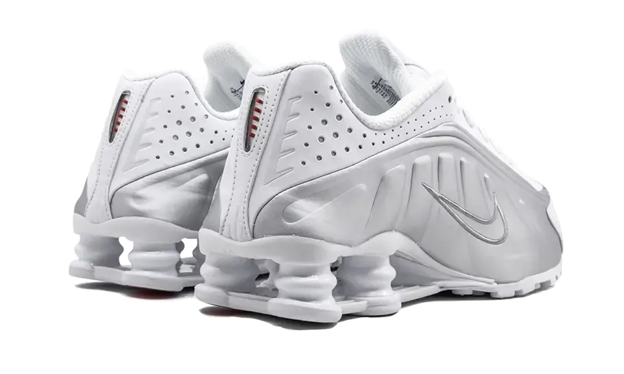 Shox R4 White Metallic Silver