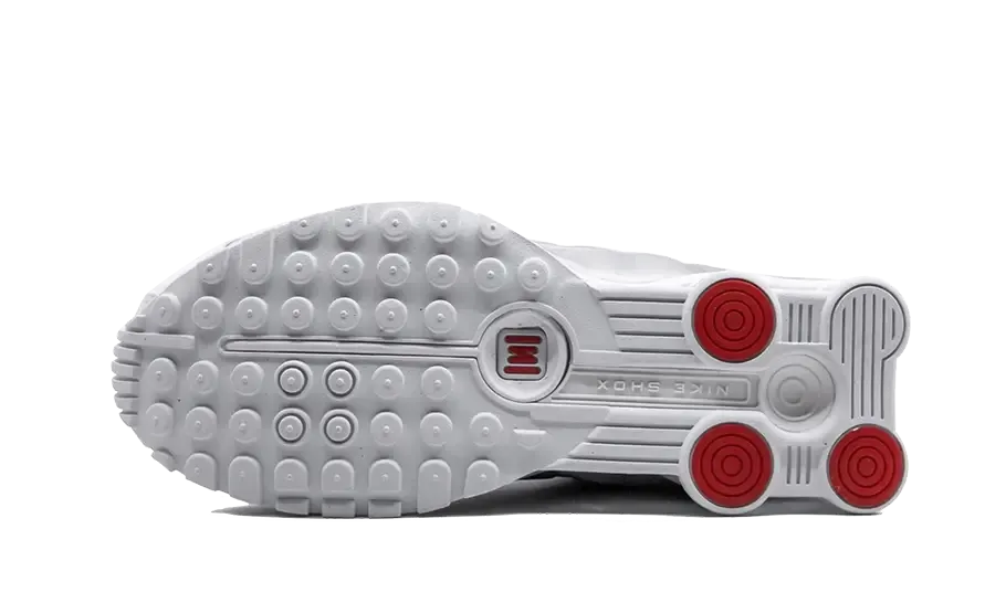 Shox R4 White Metallic Silver