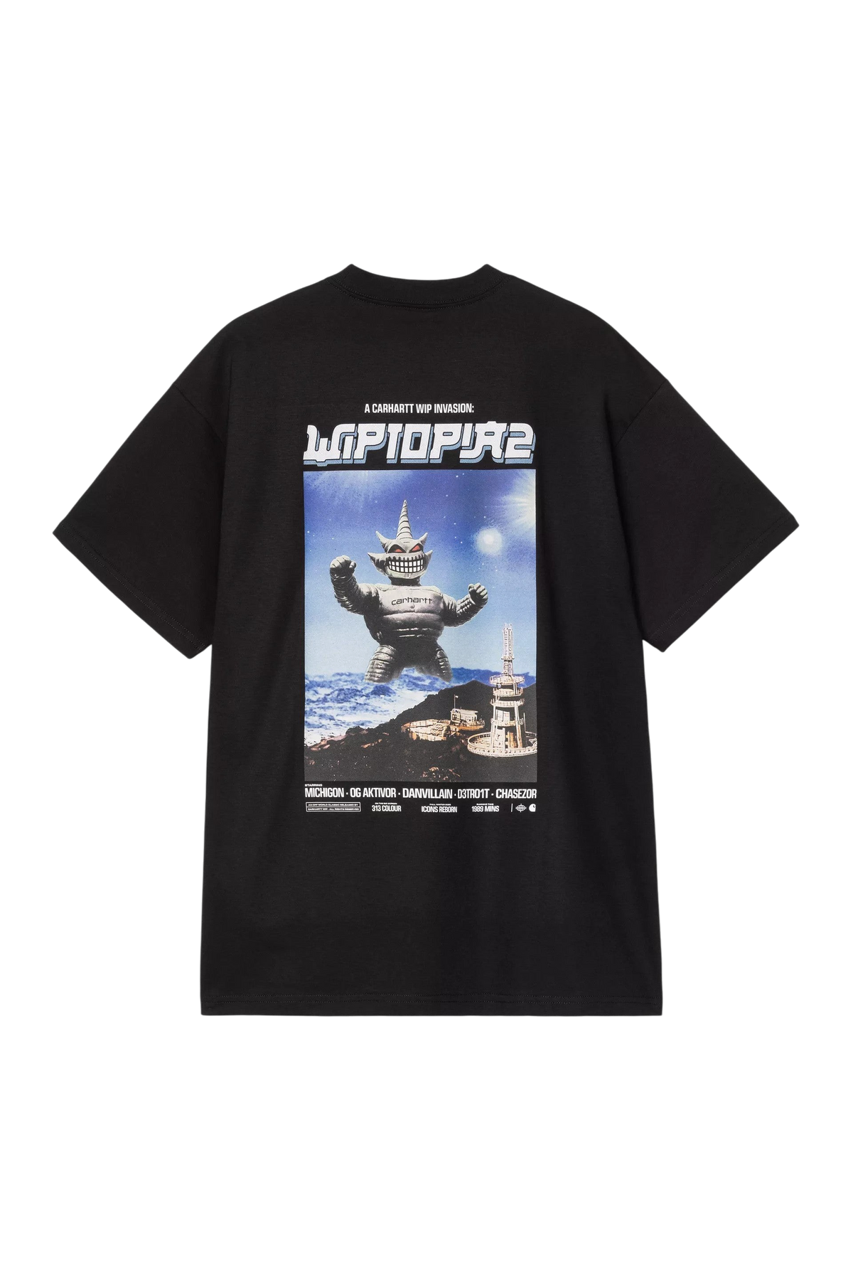 S/S Wiptopia II T-Shirt NOIR CARHARTT