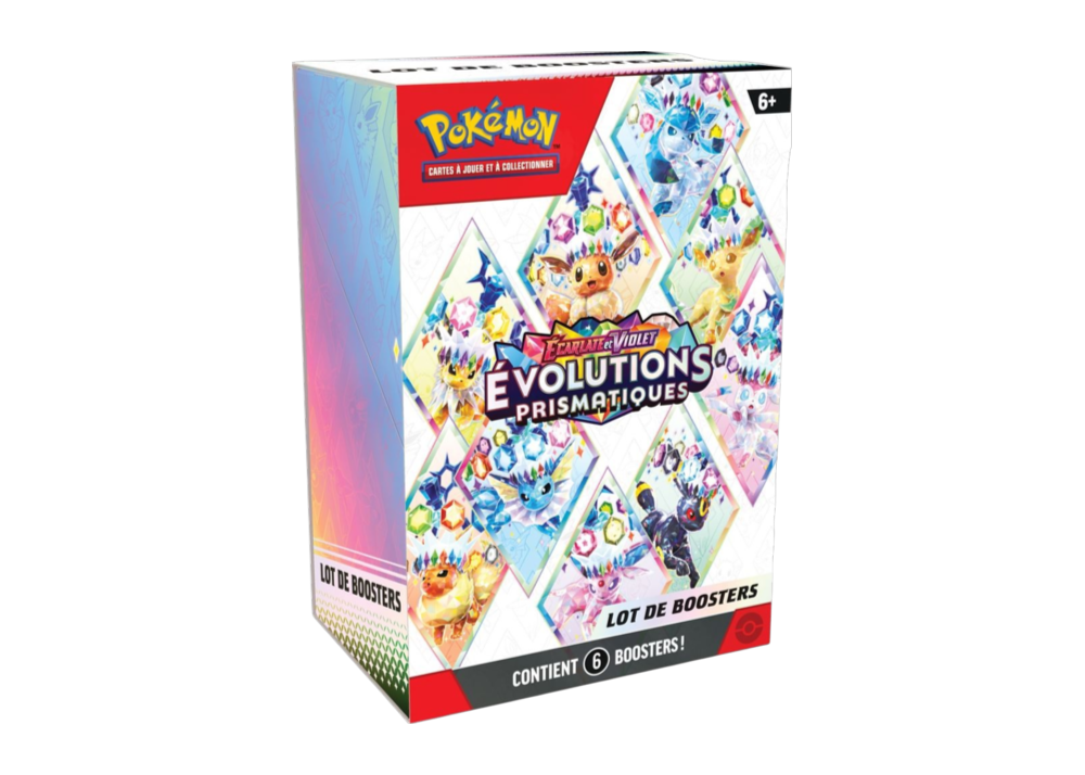 Pokémon Bundle 6 Boosters Evolutions Primastiques - FR