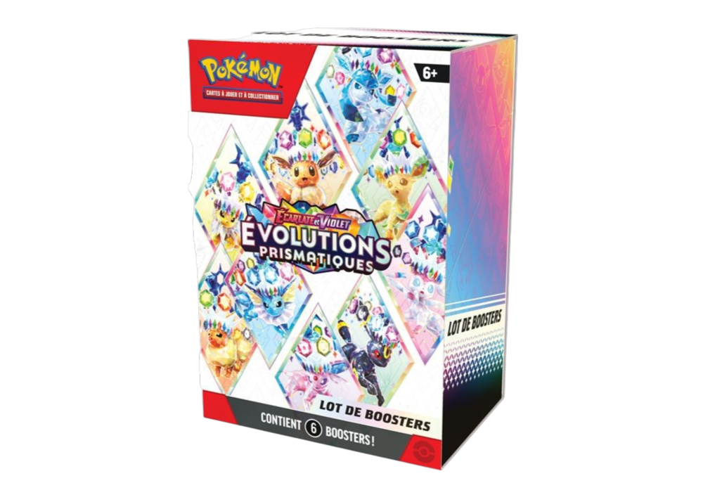 Pokémon Bundle 6 Boosters Evolutions Primastiques - FR
