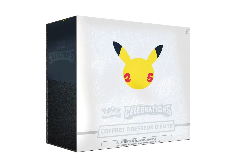 Pokémon Coffret Dresseur d’Elite 25 ans Célébrations - FR