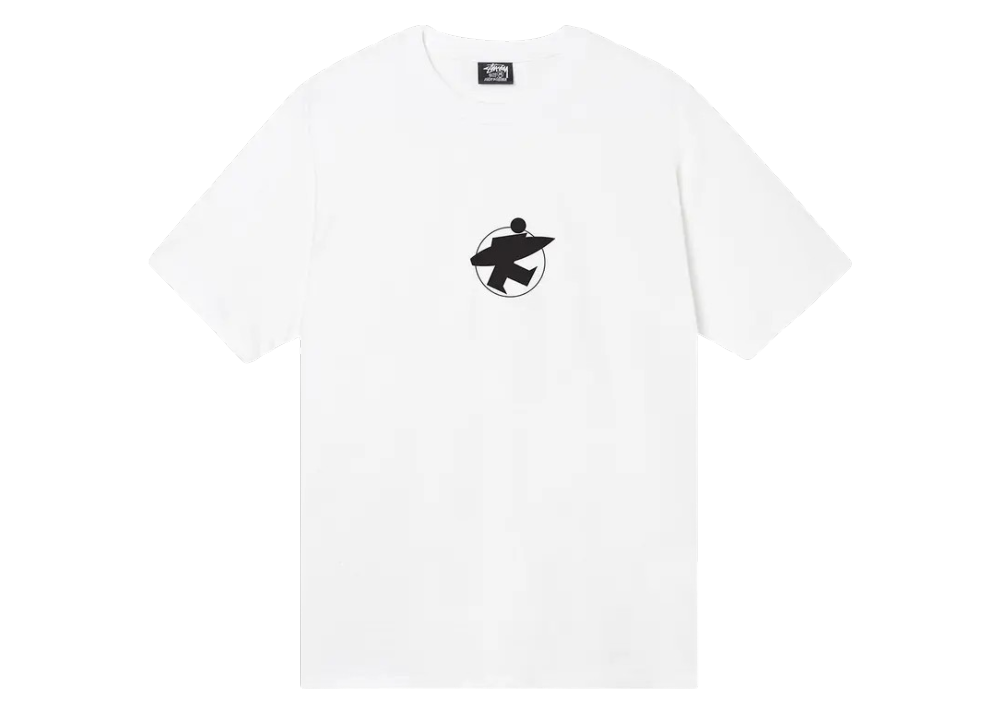 Stussy Surf Stock Tee 'White'