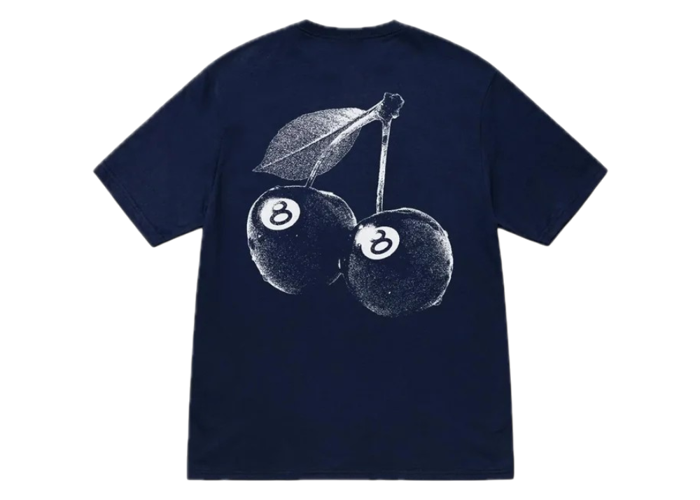 Stussy Cherries Tee 'Navy'