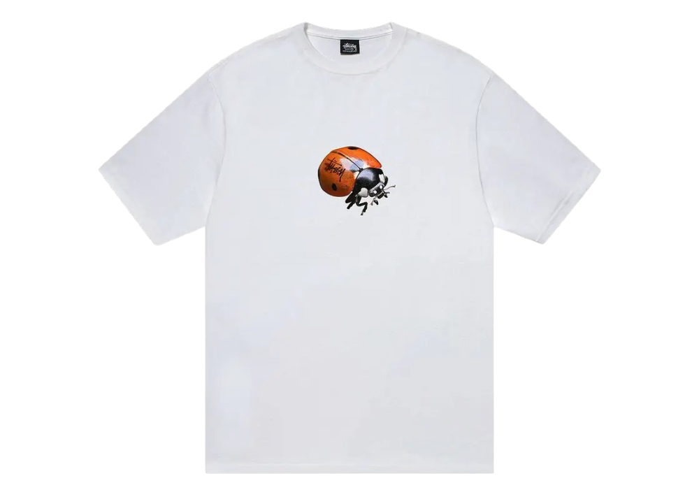 Stussy Ladybug Tee 'White'