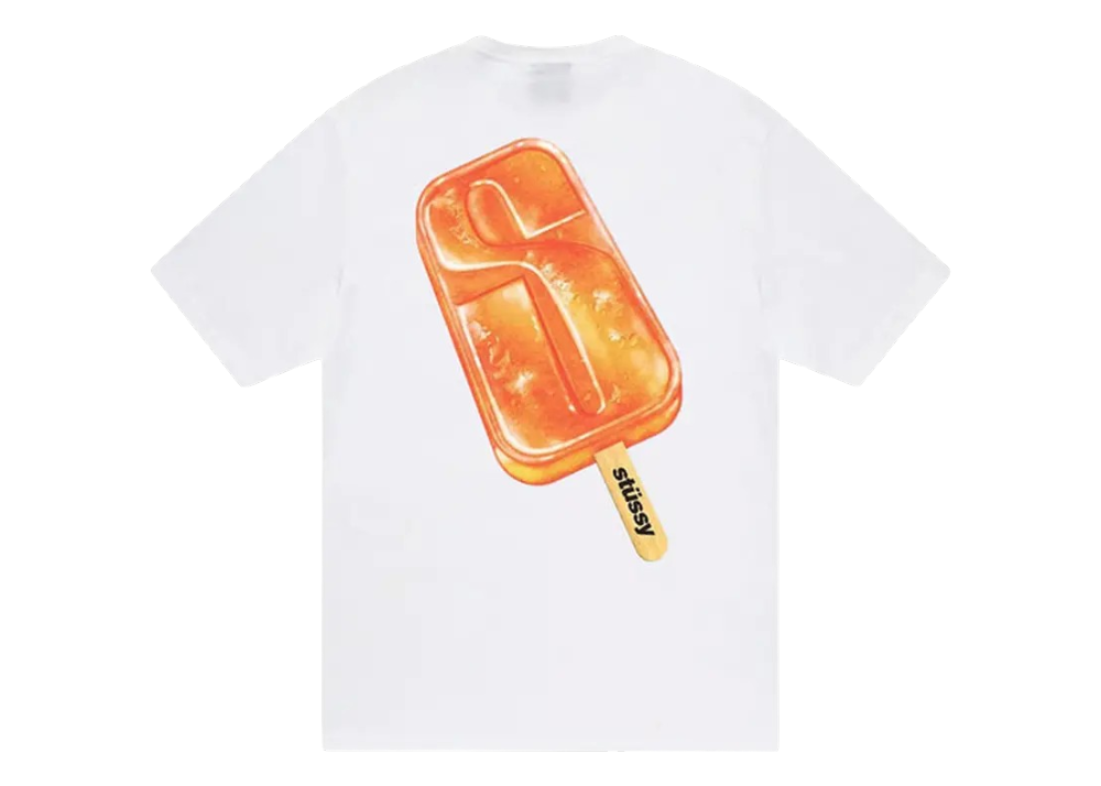 Stussy Popsicle Tee 'White'