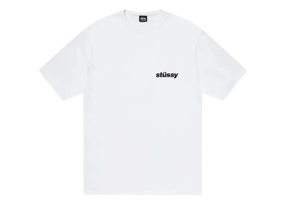 Stussy Popsicle Tee 'White'