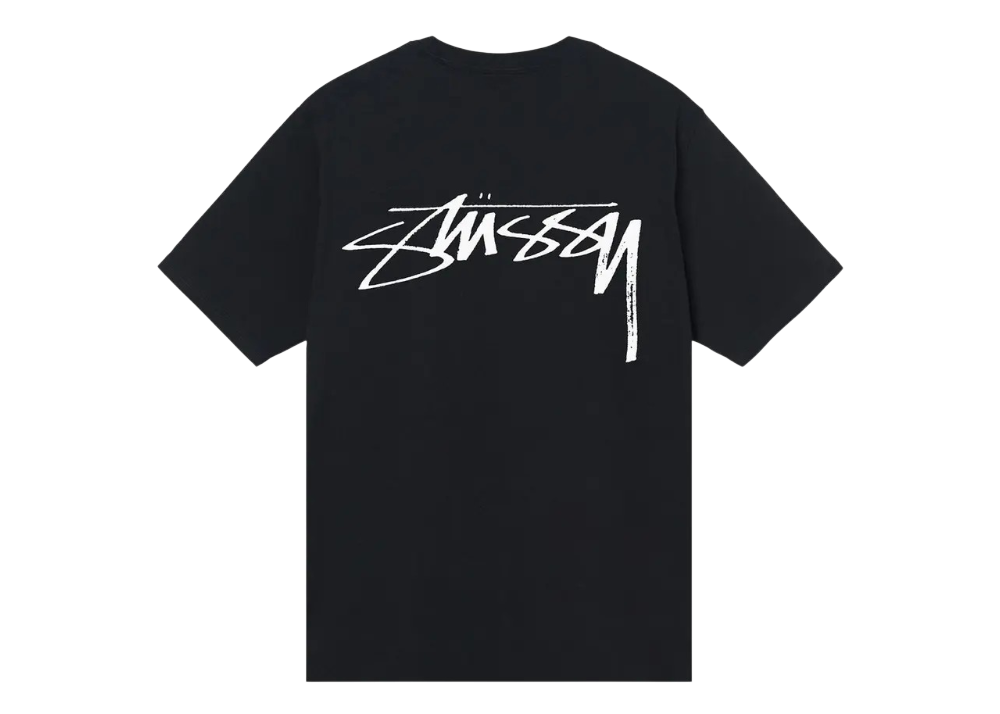 Stussy Surf Stock Tee 'Black'