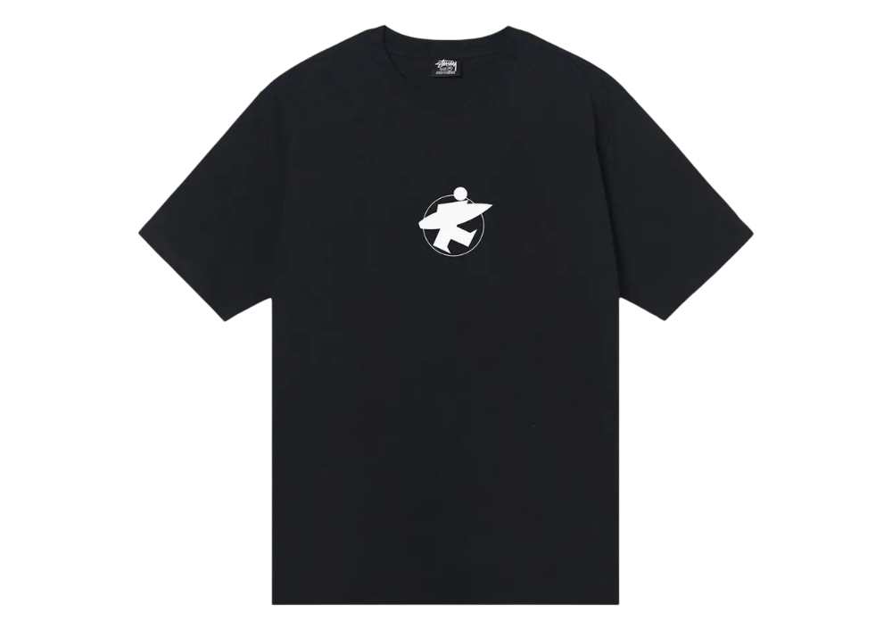 Stussy Surf Stock Tee 'Black'