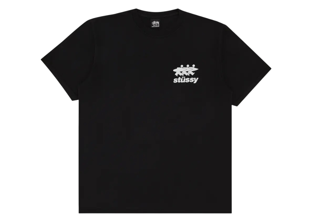 Stussy Surfwalk Tee 'Black'