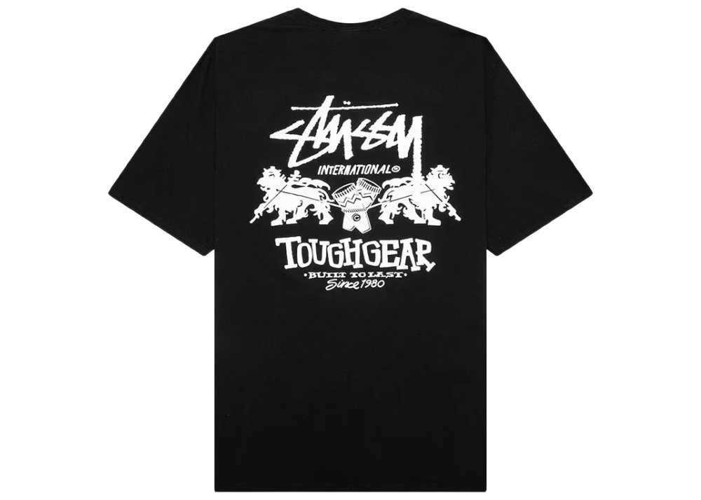 Stussy Tough Gear International Tee 'Black'