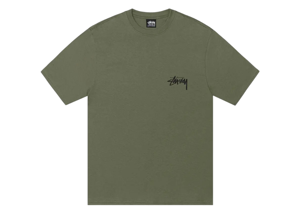 Stussy Stock Dog Tee 'Olive'