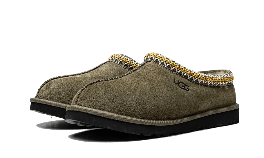Tasman Slipper Burnt Olive Black - 5950-BTOL