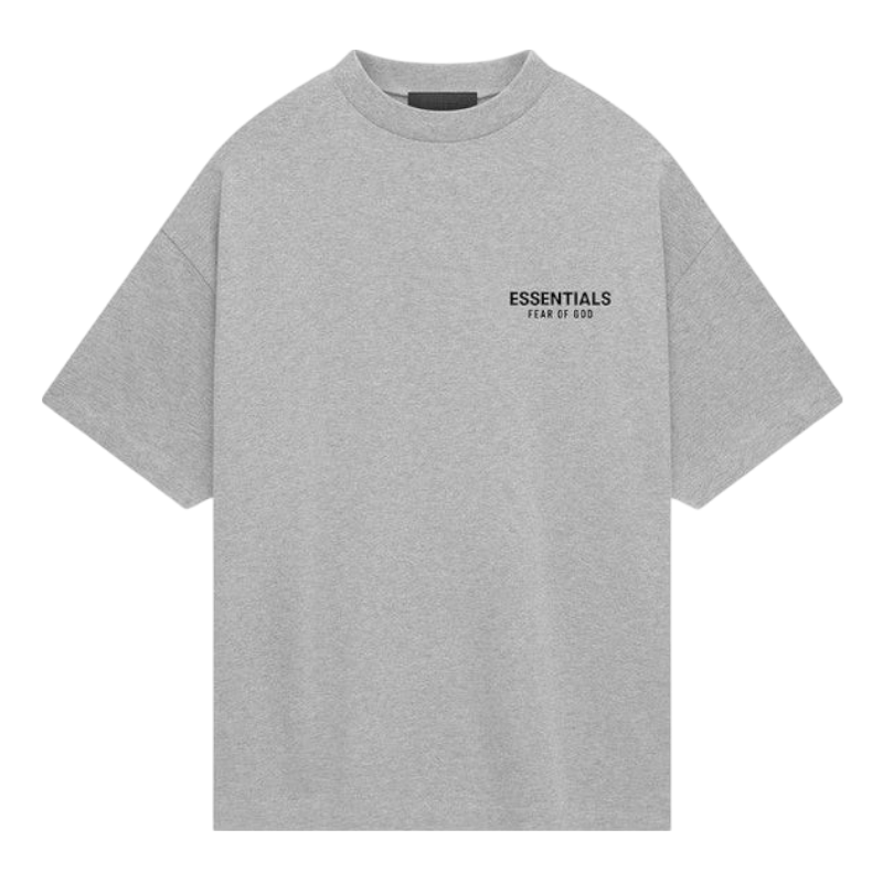 Fear of God Essentials Jersey Crewneck T-Shirt Light Heather Gray - 125HO244368F