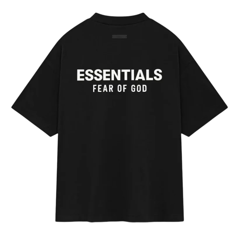 Fear of God Essentials Jersey Crewneck T-Shirt Black