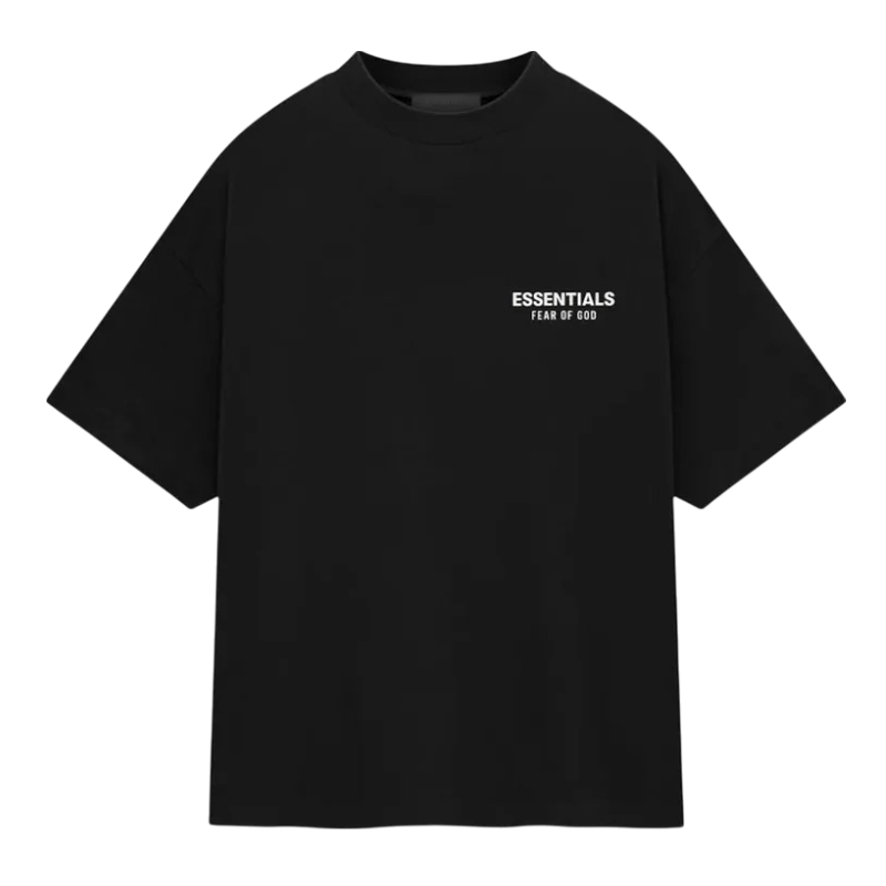 Fear of God Essentials Jersey Crewneck T-Shirt Black