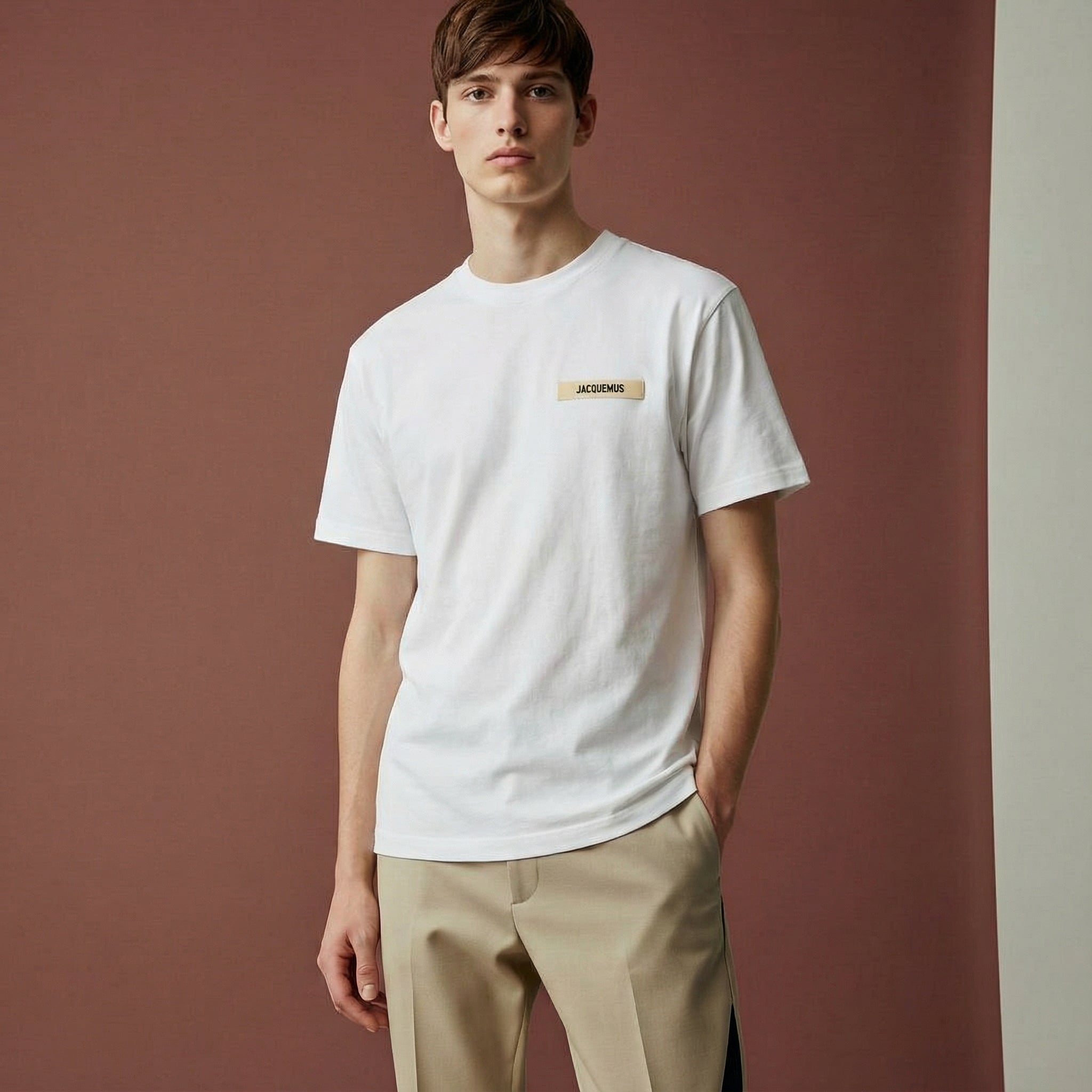 T-Shirt Gros Grain – Jacquemus – Blanc