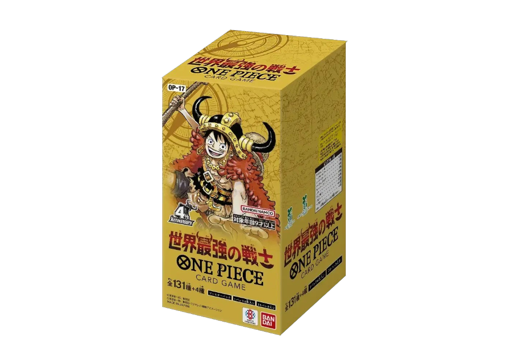 The World's Strongest Warriors OP-17 Box ONE PIECE Card Japanese 2026 New Sealed