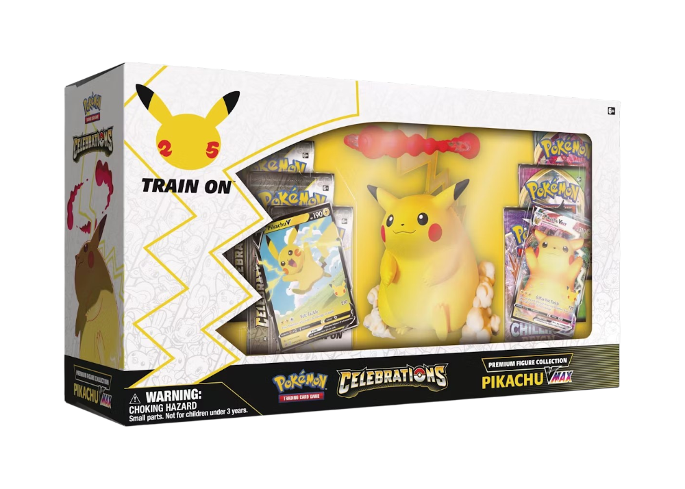 Coffret Pokémon Pikachu 25 Ans Célébrations – Fat Pikachu – Produit Français