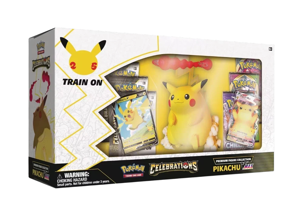 Coffret Pokémon Pikachu 25 Ans Célébrations – Fat Pikachu – Produit Français