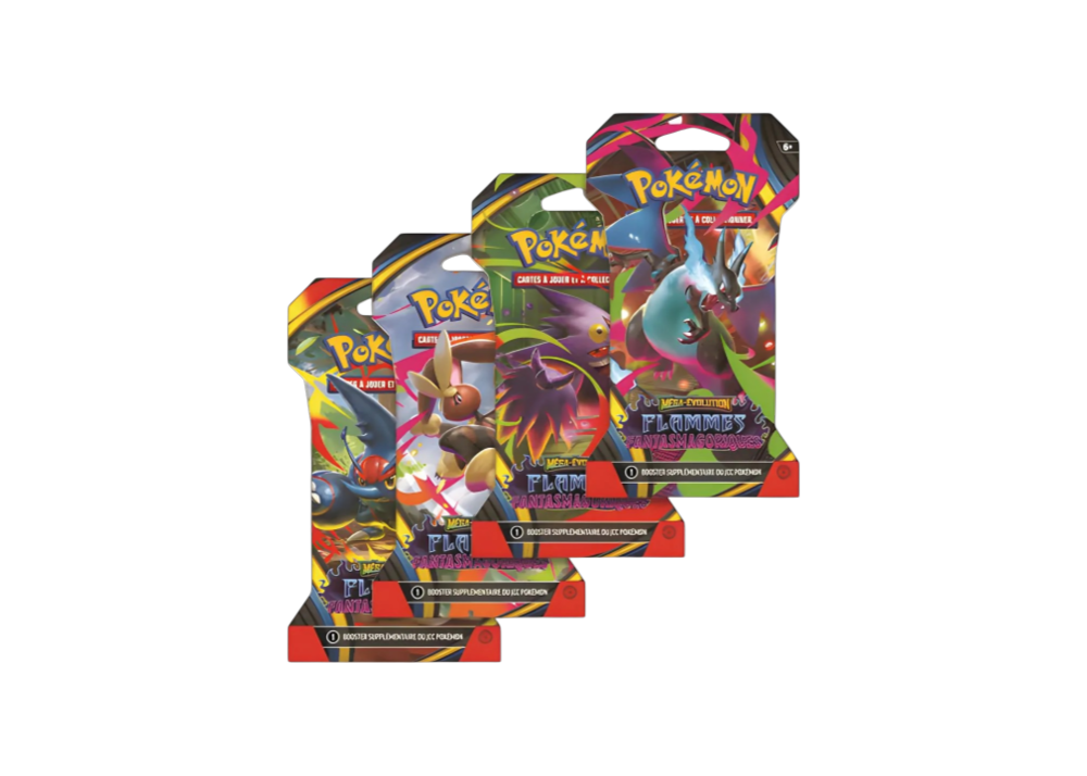 Pokémon – Booster Blister ME2 Flammes Fantasmagoriques - FR