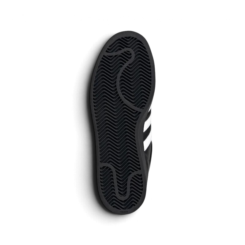 Semelle extérieure noire en caoutchouc avec motif à chevrons des baskets We Have It adidas Superstar 2