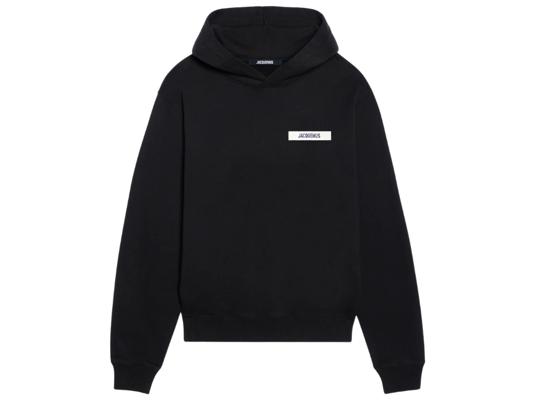 Jacquemus Hoodie Gros Grain Noir / Black - 1103251551