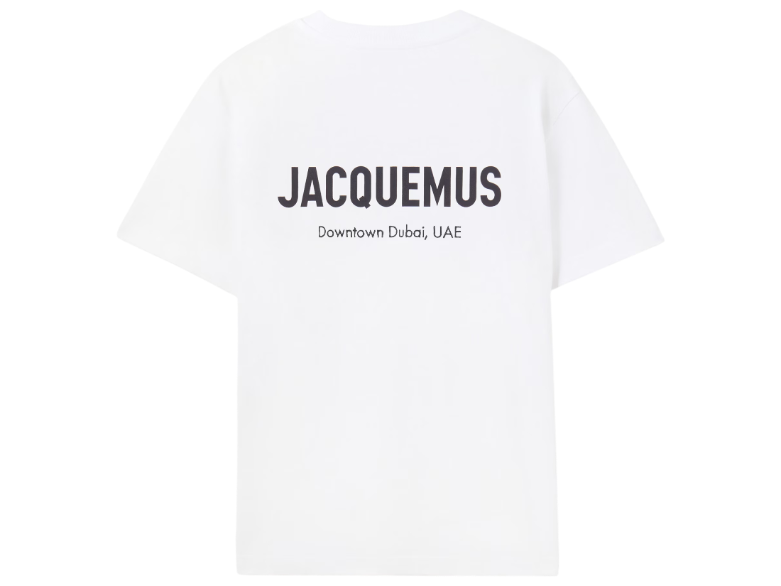 Jacquemus Le T-Shirt L’adresse Dubai – Jacquemus – White - TSU00158AJ002261JO