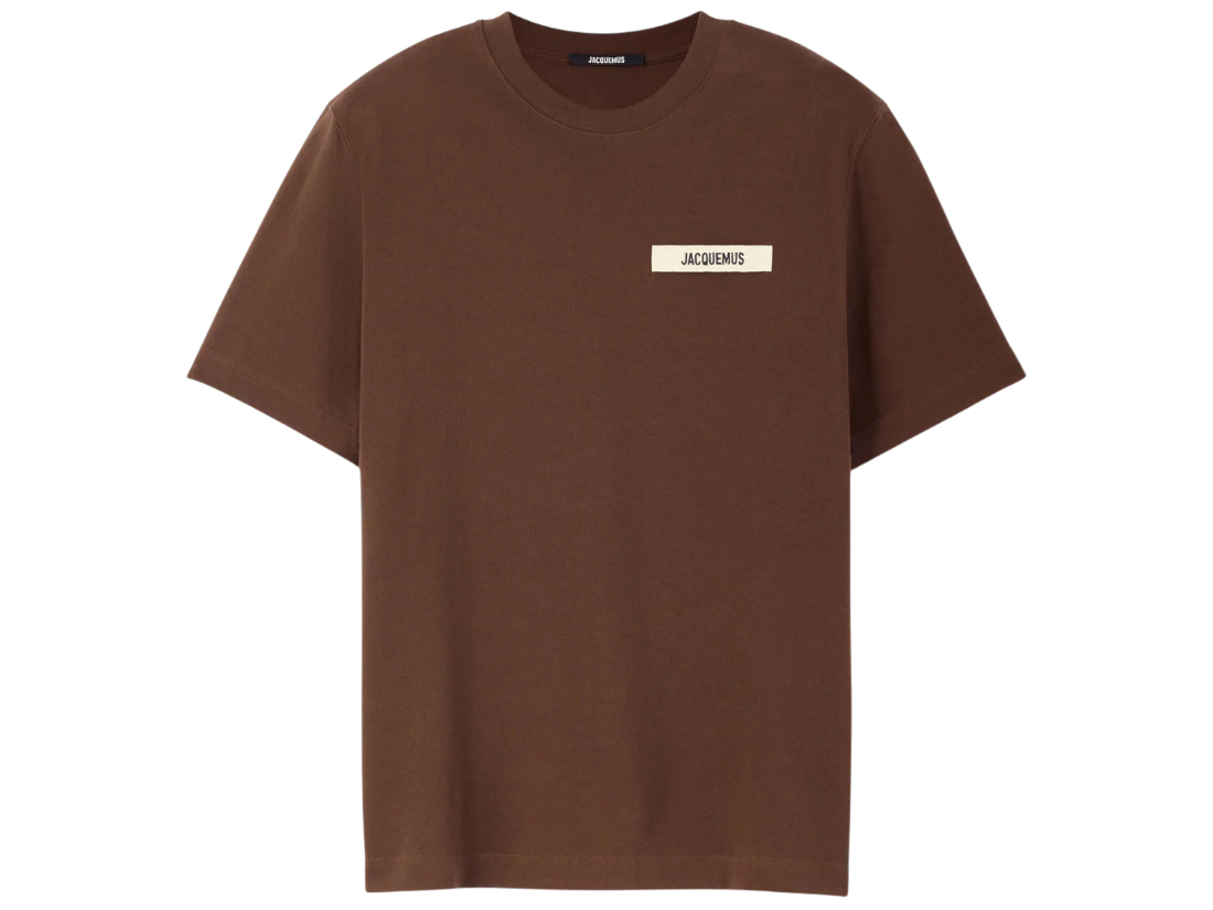 Jacquemus Le T-Shirt Gros Grain – Marron - Brown - TSM00133AJ00226880