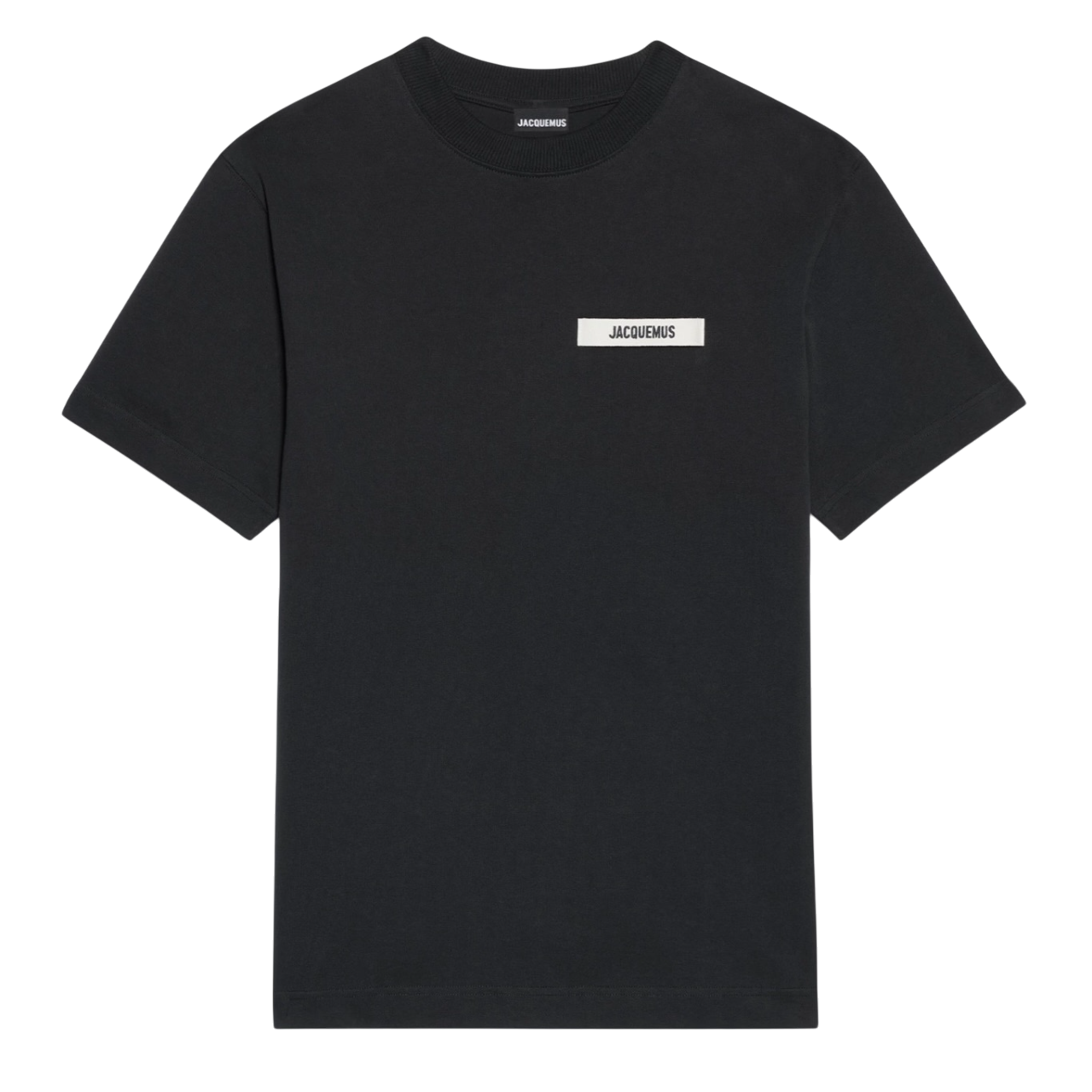 T-Shirt Gros Grain – Jacquemus – Noir