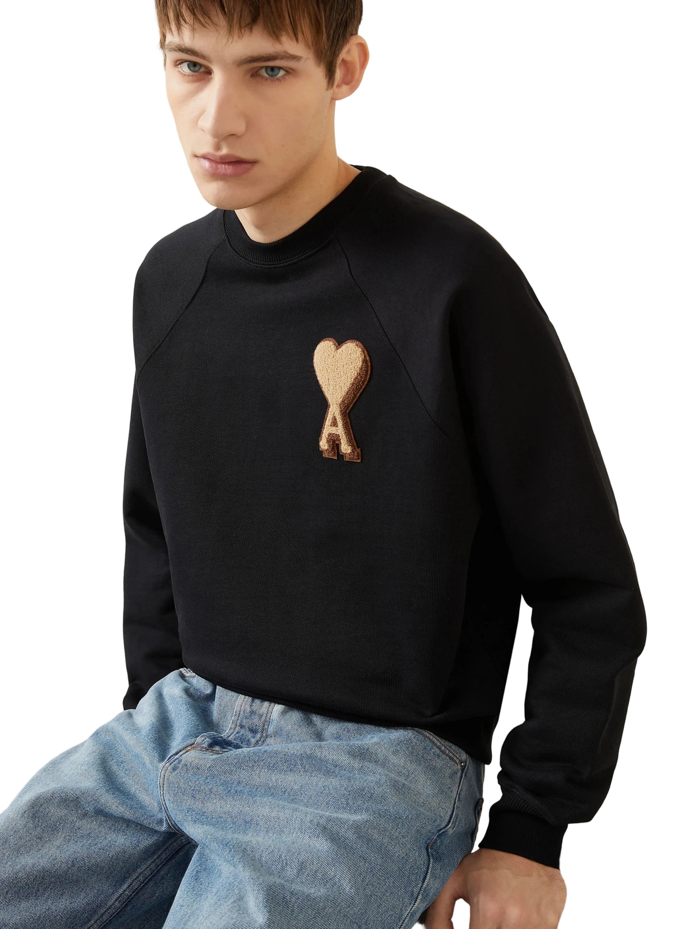 Sweatshirt Ami De Coeur – Ami Paris – Patch Noir