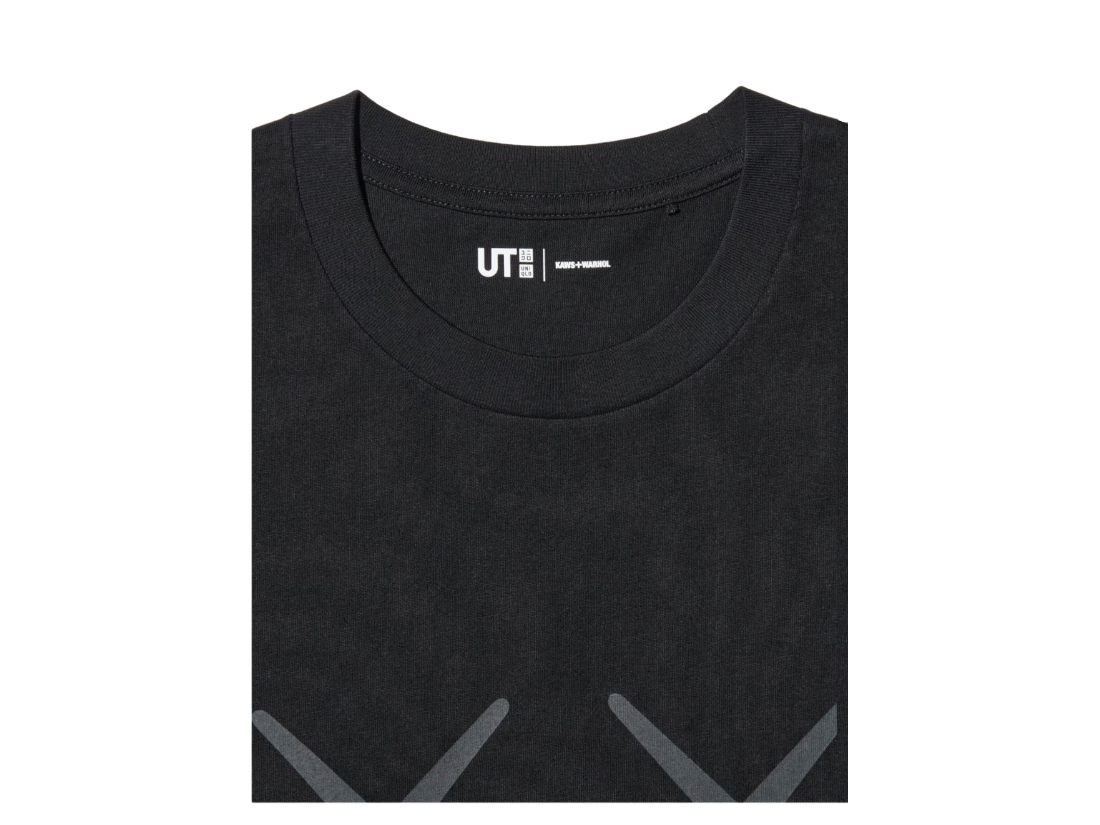 KAWS x Uniqlo Warhol UT Graphic 476352 T-shirt Black