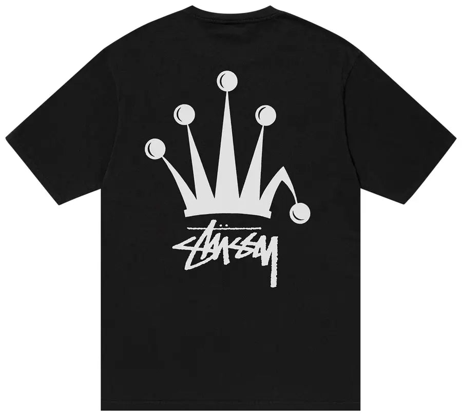 Stussy Regal Crown Pigment Dyed Tee 'Black'