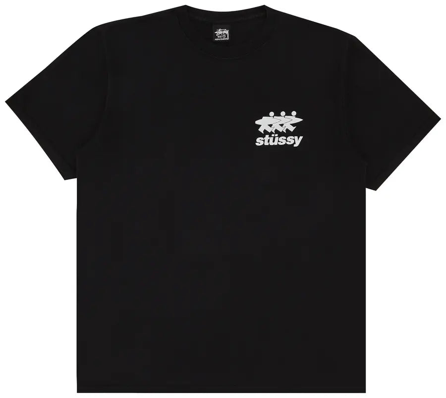 Stussy Surfwalk Tee 'Black'
