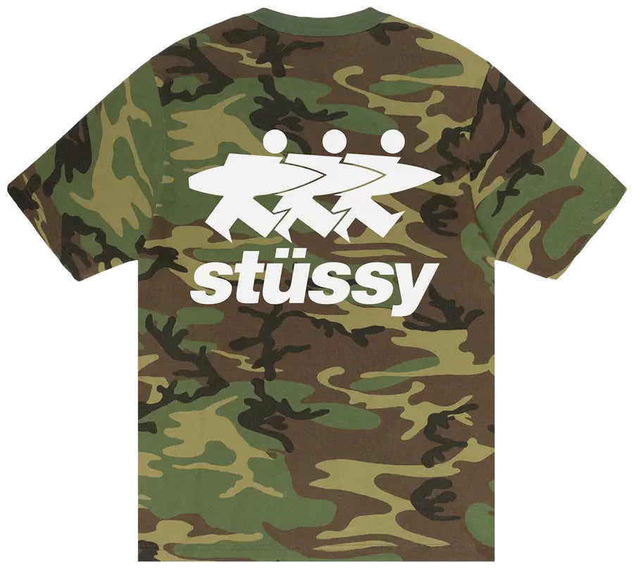 Stussy Surfwalk Tee 'Camo'
