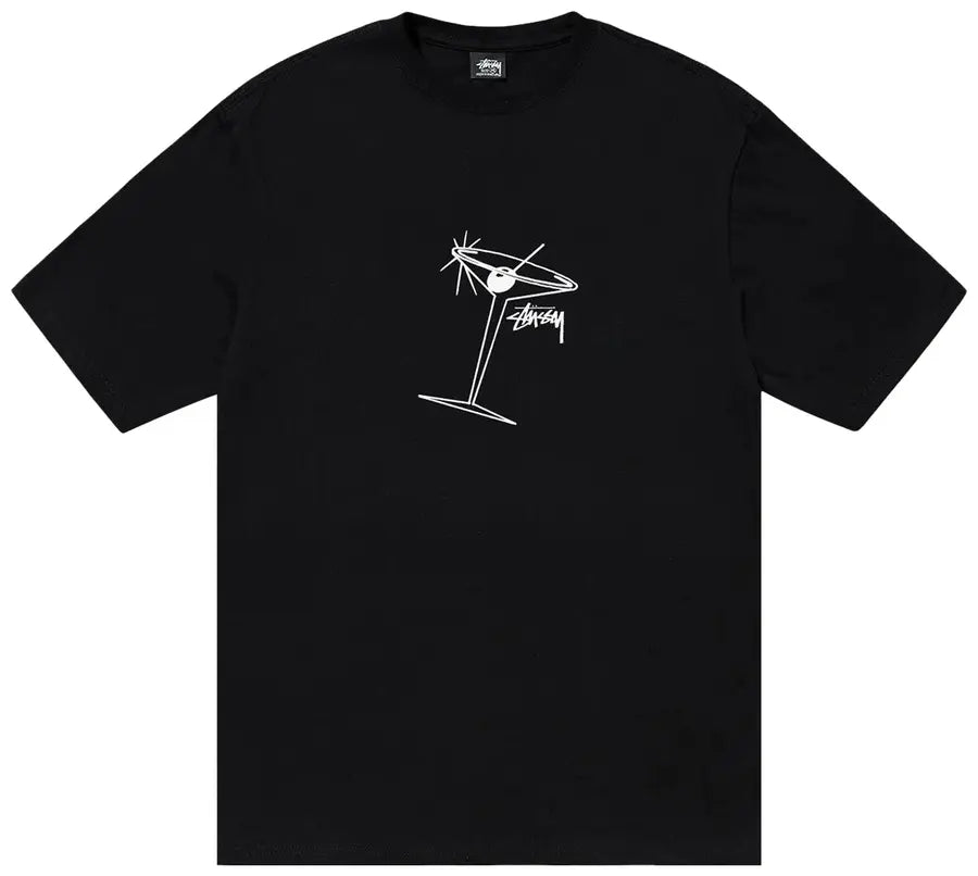 Stussy Martini Tee 'Black'