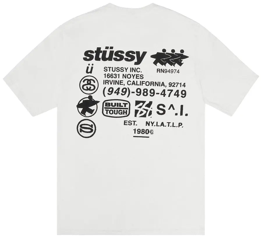 Stussy Pigment Dyed DNA Tee 'Natural'