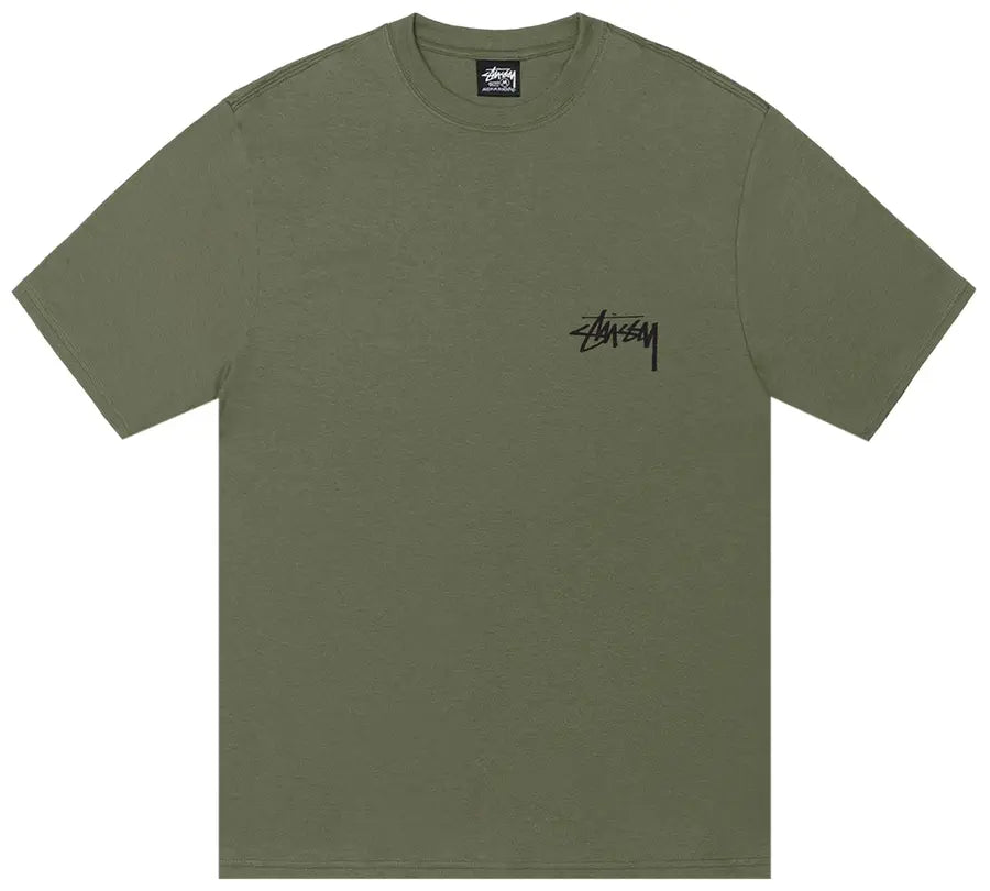 Stussy Stock Dog Tee 'Olive'