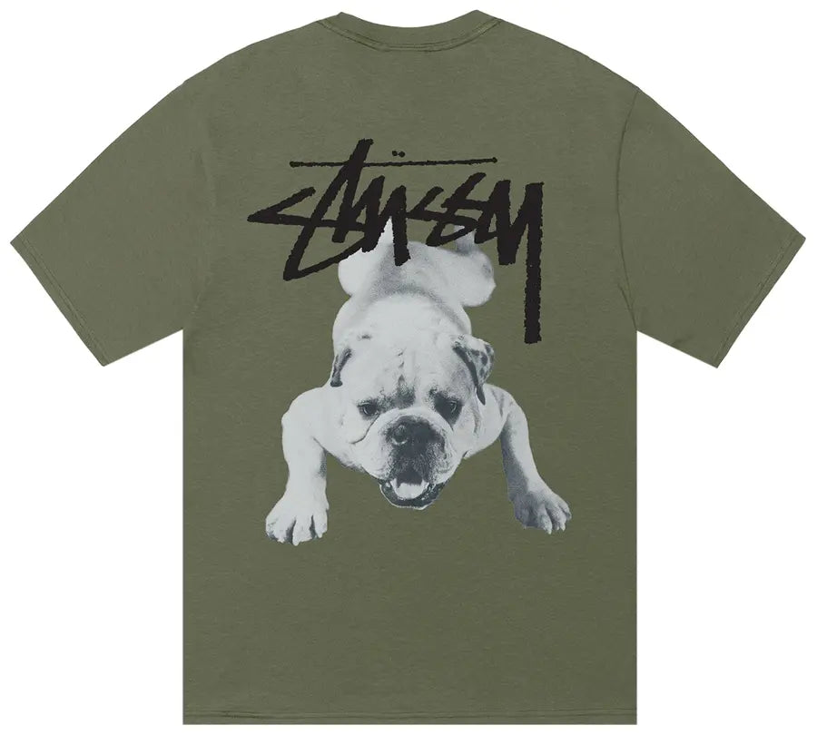 Stussy Stock Dog Tee 'Olive'