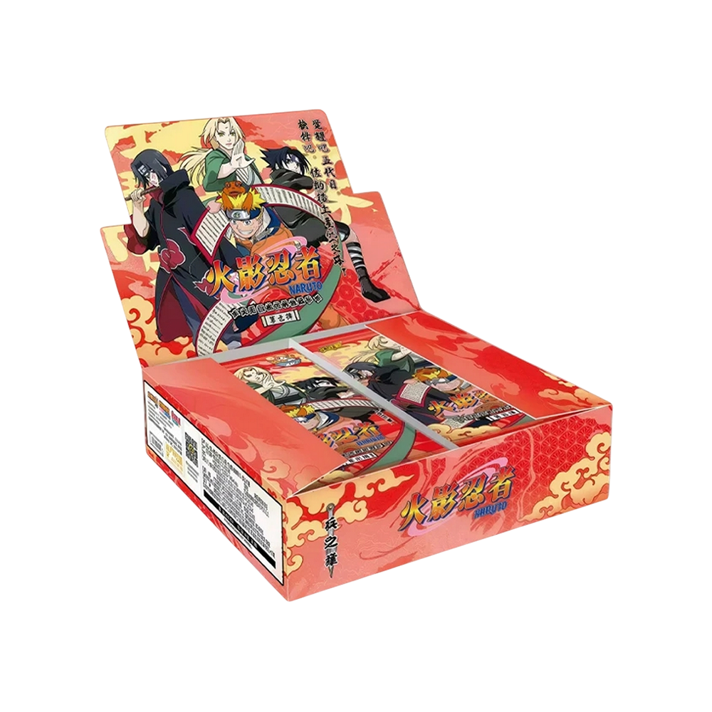 Display We Have It Naruto Kayou T2W9 scellé contenant 30 boosters de cartes à collectionner avec illustrations manga