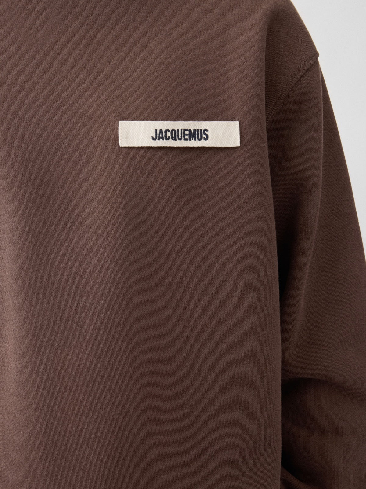 Le Sweatshirt Gros Grain – Jacquemus – Marron