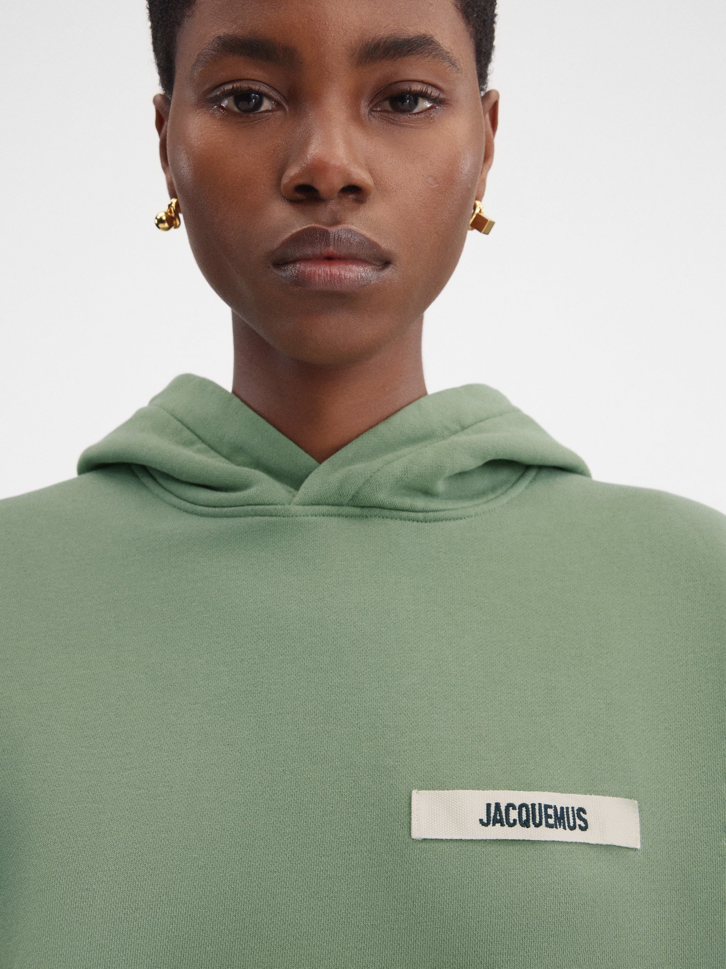 Le Hoodie Gros Grain – Jacquemus – Light Kaki