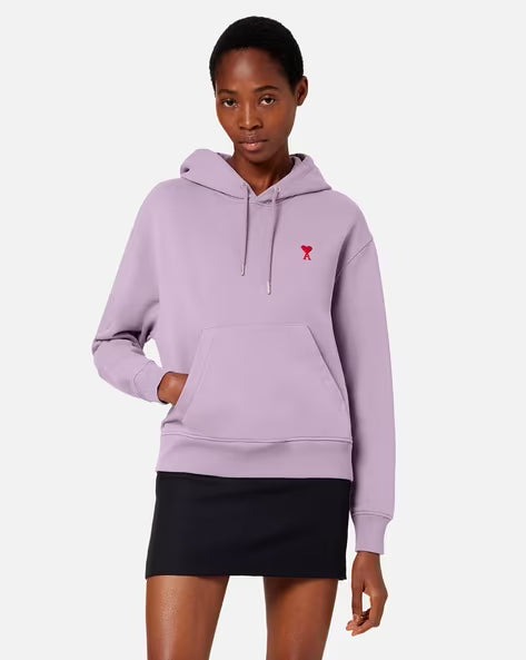 Hoodie Ami De Coeur – Ami Paris – Parma Rouge