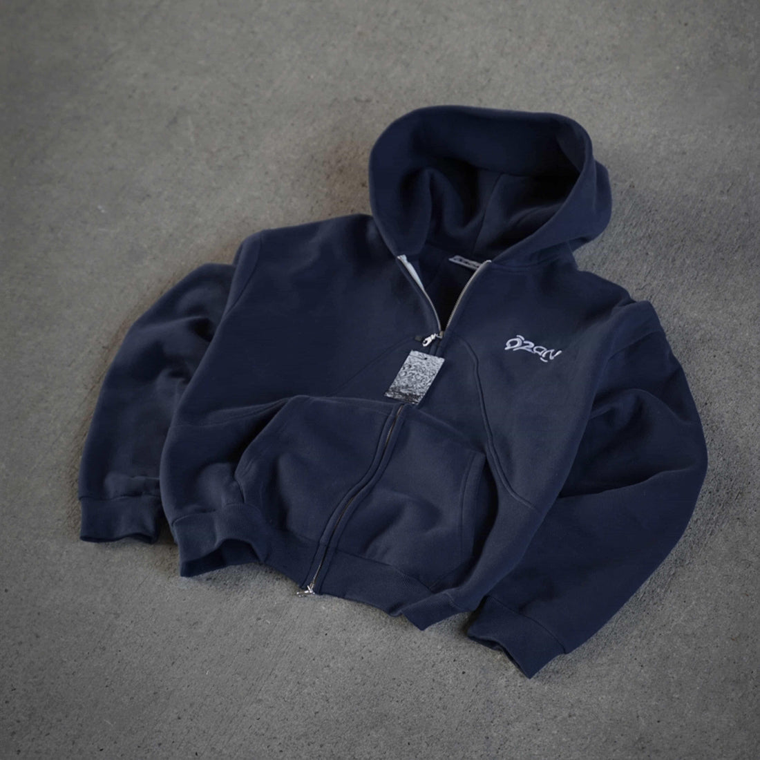 Ozon Navy Zip-Hoodie