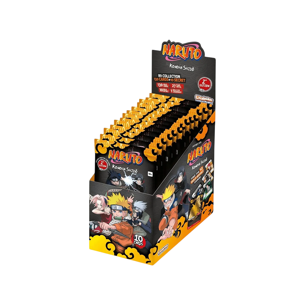 Display We Have It Naruto Mythos Konoha Shido ED2 contenant 24 boosters de cartes à collectionner en français