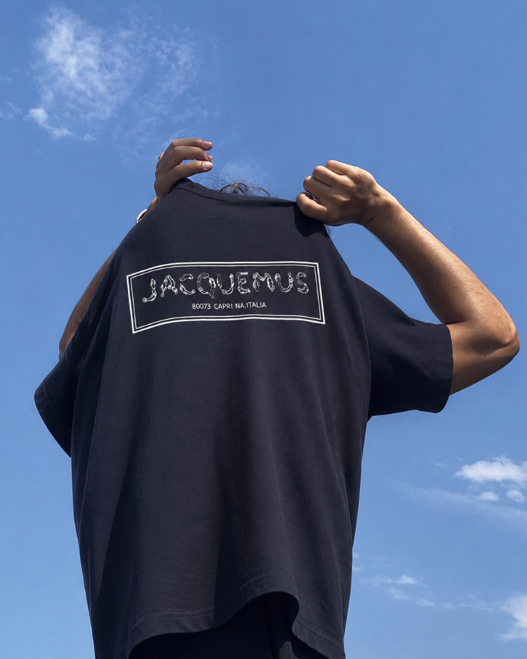Nike x Jacquemus x France Pre Match Jersey Blue Stripe