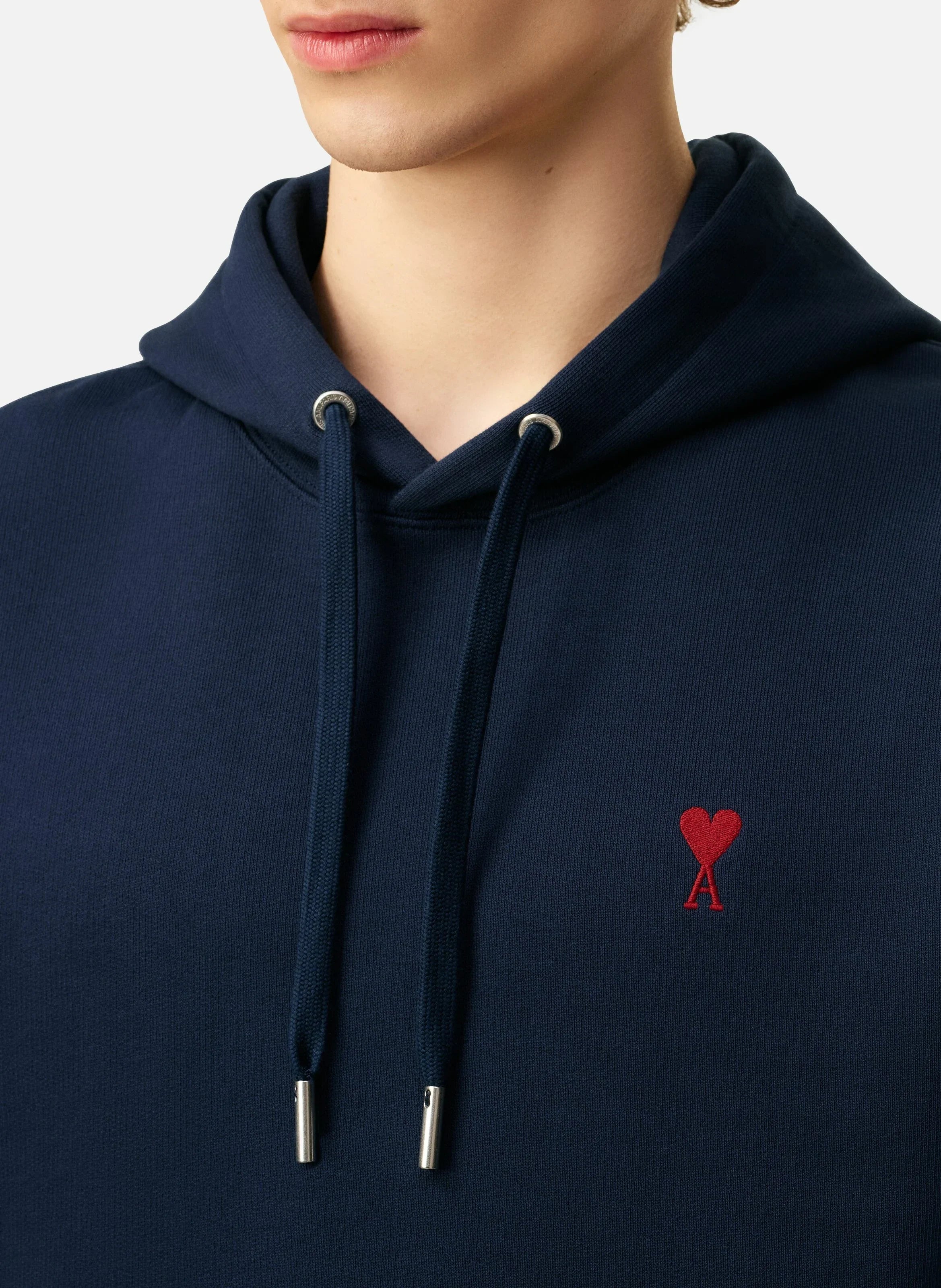 Hoodie Ami De Coeur – Ami Paris – Bleu Rouge
