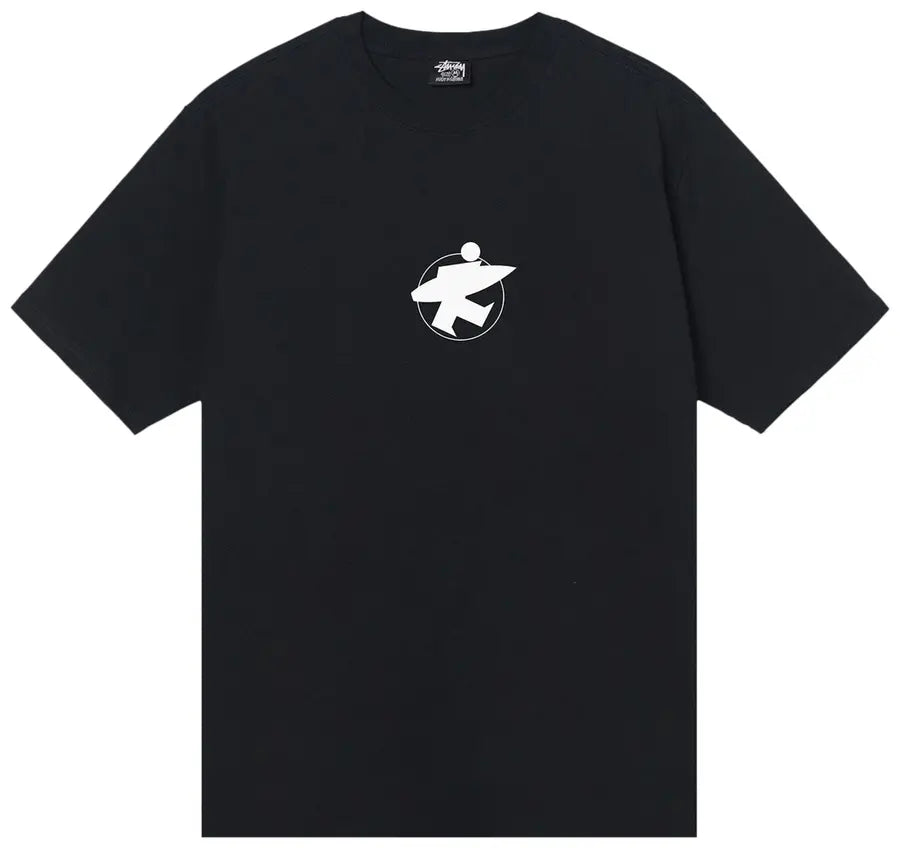 Stussy Surf Stock Tee 'Black'