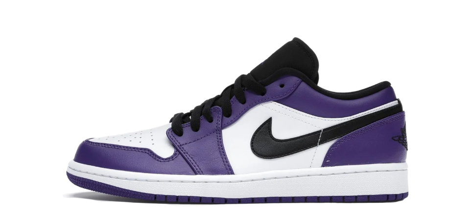 Air Jordan 1 Low Court Purple White