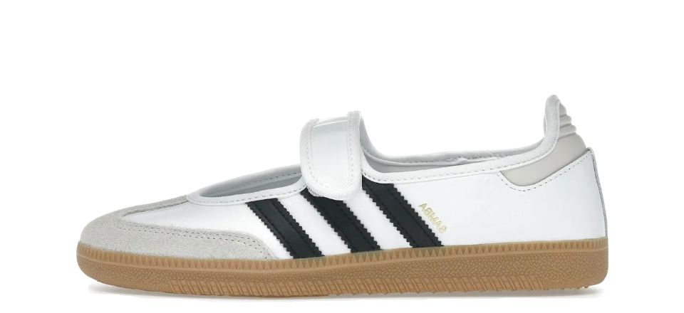 Samba Jane White Black Gum